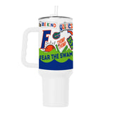 Florida 40oz Native Powder Coat Tumbler - Logo Brands - Flyclothing LLC