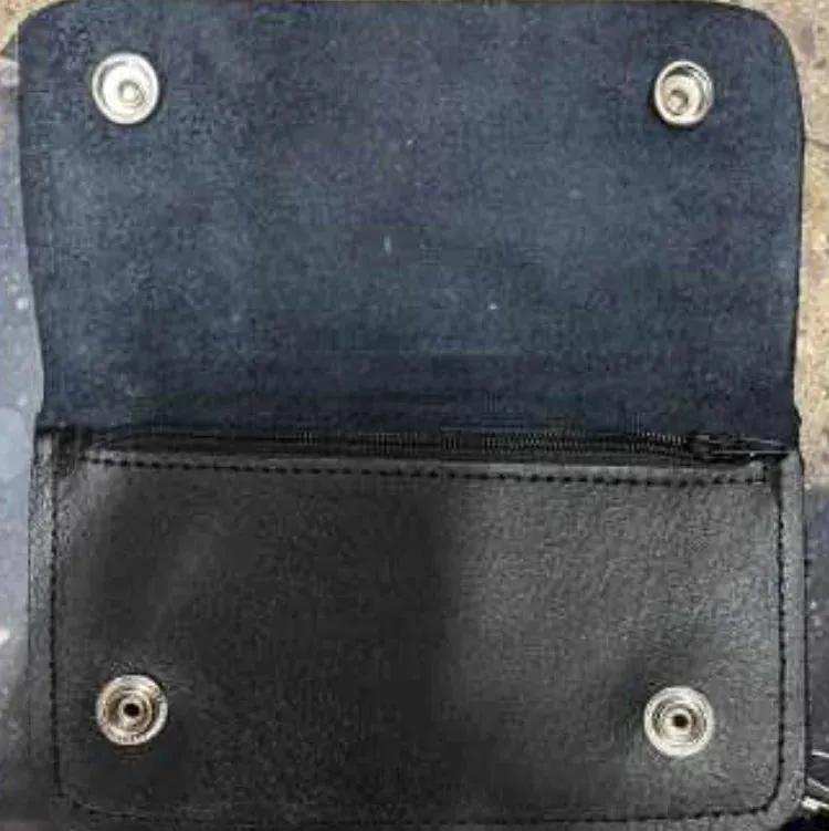 Long Black Bifold Biker Chain Wallet - Unik Just for Bikers - Flyclothing LLC