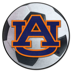 Auburn Tigers Soccer Ball Rug - 27in. Diameter, AU - Auburn