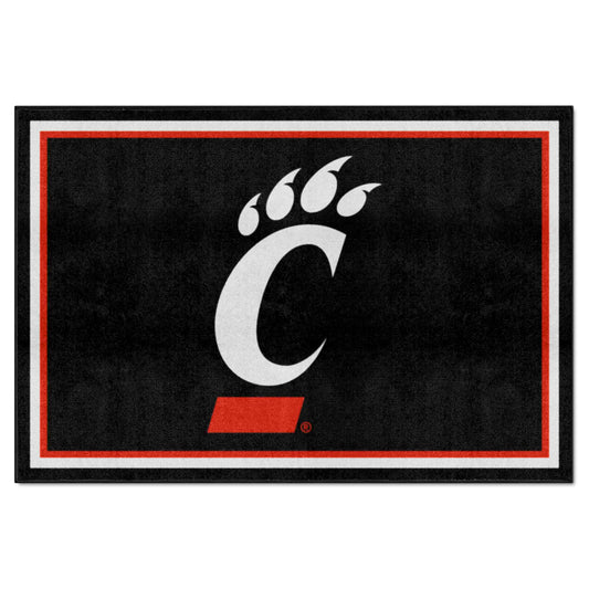 Cincinnati Bearcats 5ft. x 8 ft. Plush Area Rug - Cincinnati