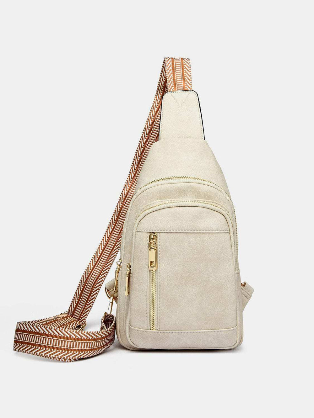 PU Leather Adjustable Strap Crossbody Bag - Trendsi - Flyclothing LLC