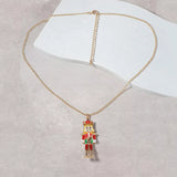 18K Gold-Plated Nutcracker Pendant Necklace - Trendsi - Flyclothing LLC