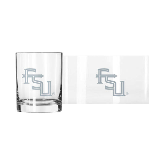 FL State 14oz Frost Rocks Glass - Logo Brands - Flyclothing LLC