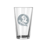 FL State 16oz Frost Pint Glass
