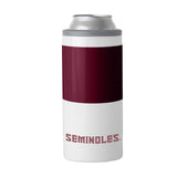 FL State Colorblock 12oz Slim Can Coolie