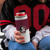 FL State Colorblock 12oz Slim Can Coolie