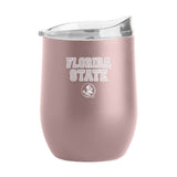 FL State 16oz Stencil Powder Coat Curved Beverage