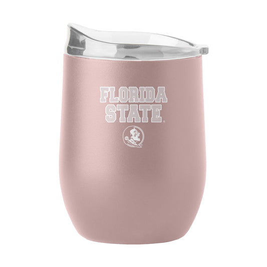 FL State 16oz Stencil Powder Coat Curved Beverage - Logo Brands - Flyclothing LLC