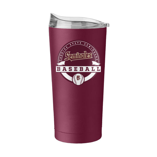 FL State 20oz Baseball Powder Coat Tumbler - Logo Brands - Flyclothing LLC