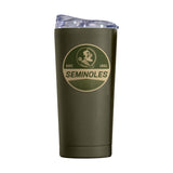 FL State 20oz Badge Powder Coat Tumbler