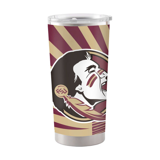 FL State 20oz Mascot Stainless Steel Tumbler - Logo Brands - Flyclothing LLC