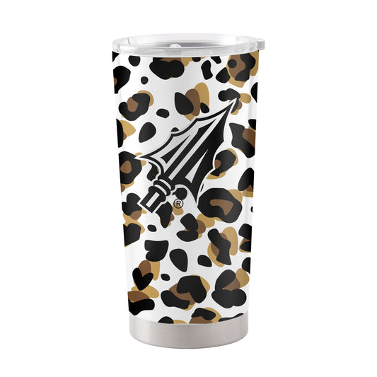 FL State 20oz Neutral Leopard Stainless Steel Tumbler - Logo Brands - Flyclothing LLC