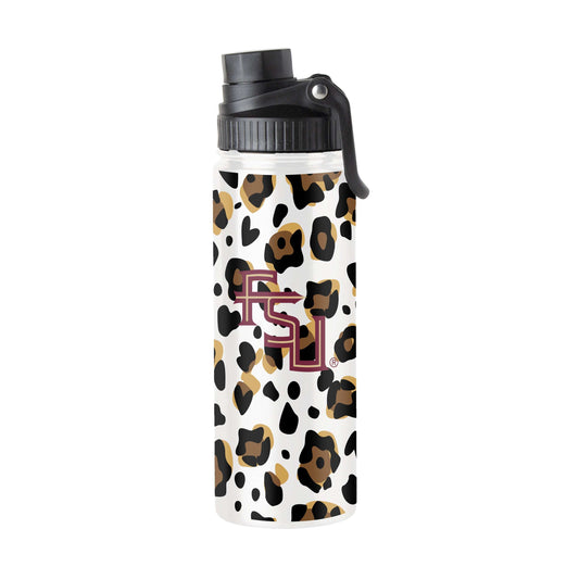 FL State 21oz Leopard Twist Top Water Bottle - Logo Brands - Flyclothing LLC