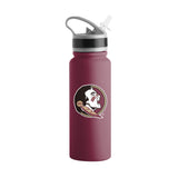 FL State 25oz Campus Color Letterman Stainless Single Wall Flip Top Bottle