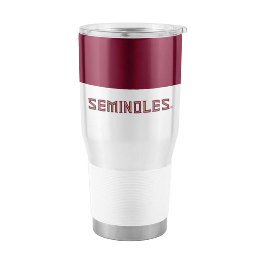 Florida State 30oz Colorblock Stainless Tumbler - Logo Brands - Flyclothing LLC