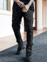 Men's Plus Size Slim Fit Pants - Trendsi - Flyclothing LLC