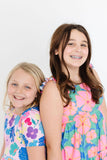 Dahlia Dreams S/S Pocket Twirl Dress - Mila & Rose ®