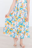 SALE Tropical Summer Ruffle Maxi Dress - Mila & Rose ®