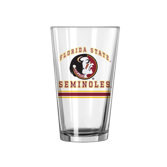 Florida State 16oz Archway Pint Glass - Logo Brands - Flyclothing LLC