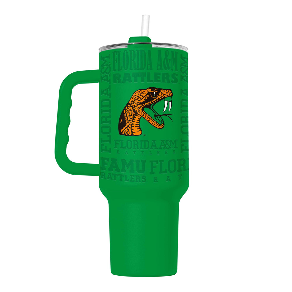 Florida A&M 40oz Replay Powder Coat Tumbler - Logo Brands - Flyclothing LLC