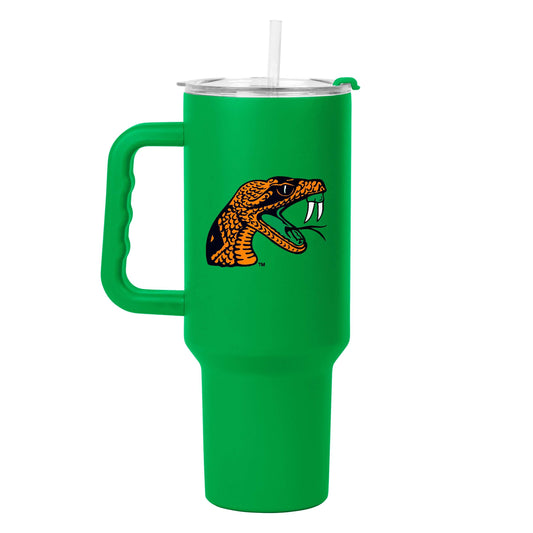 Florida A&M 40oz Flipside Powder Coat Tumbler - Logo Brands - Flyclothing LLC