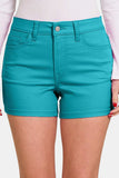 Zenana High Waist Denim Shorts - Trendsi - Flyclothing LLC