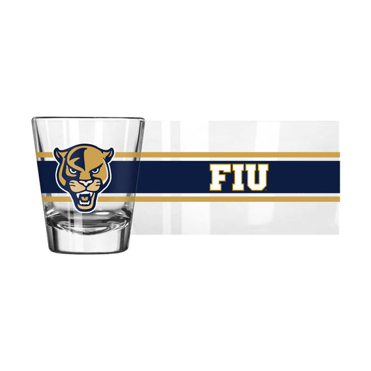 Florida International 2oz Stripe Shot Glass - Logo Brands - Flyclothing LLC
