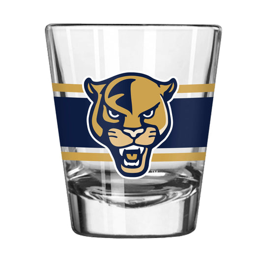 Florida International 2oz Stripe Shot Glass - Logo Brands - Flyclothing LLC