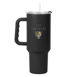 Florida International 40oz Black Tonal Powder Coat Tumbler - Logo Brands - Flyclothing LLC