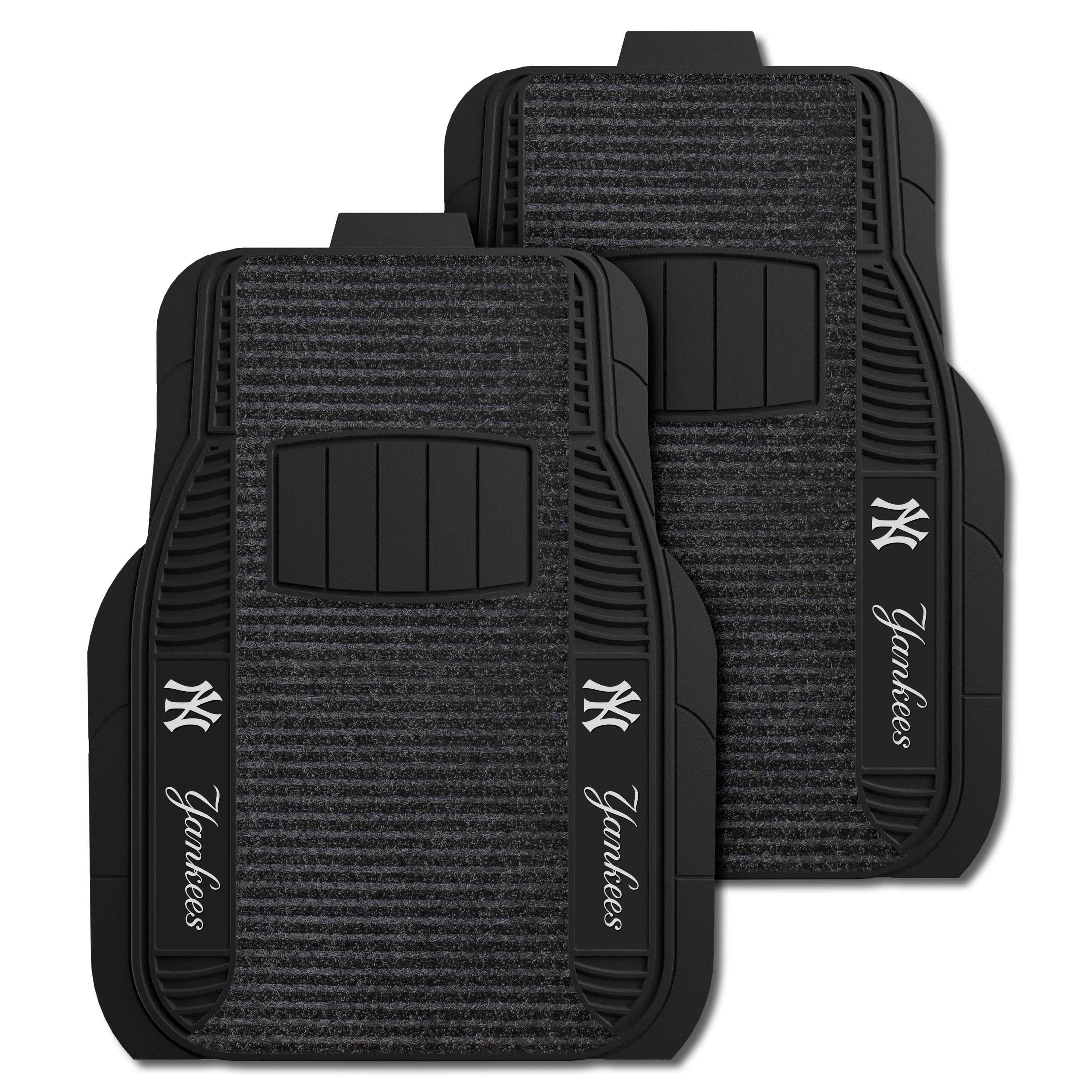 New York Yankees 2 Piece Deluxe Car Mat Set - New York Yankees