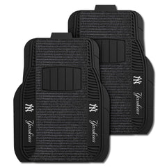 New York Yankees 2 Piece Deluxe Car Mat Set - New York Yankees