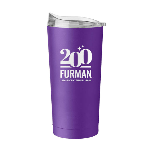 Furman Bi-Centennial 20oz Powder Coat Tumbler - Logo Brands - Flyclothing LLC