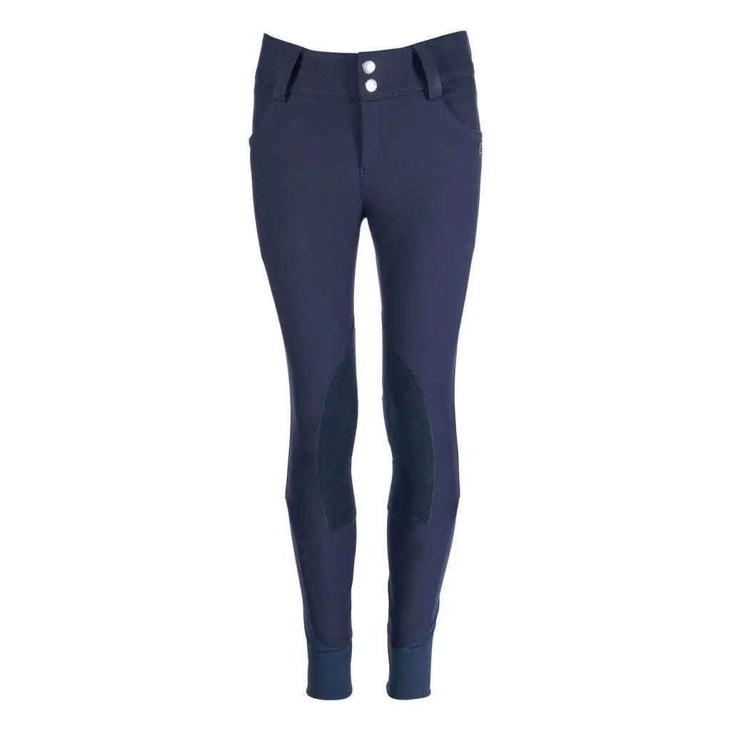 HKM Hunter Kids- Alos Knee P. Riding Breeches - Breeches.com - Flyclothing LLC
