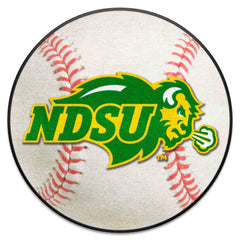 North Dakota State Bison Baseball Rug - 27in. Diameter - North Dakota State