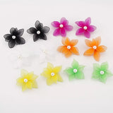 Flower Pearl Stud Earrings - Trendsi - Flyclothing LLC