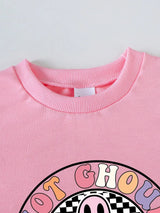 Children's Halloween Graphic Sweatshirt and Flare Pants Set - Trendsi - Flyclothing LLC