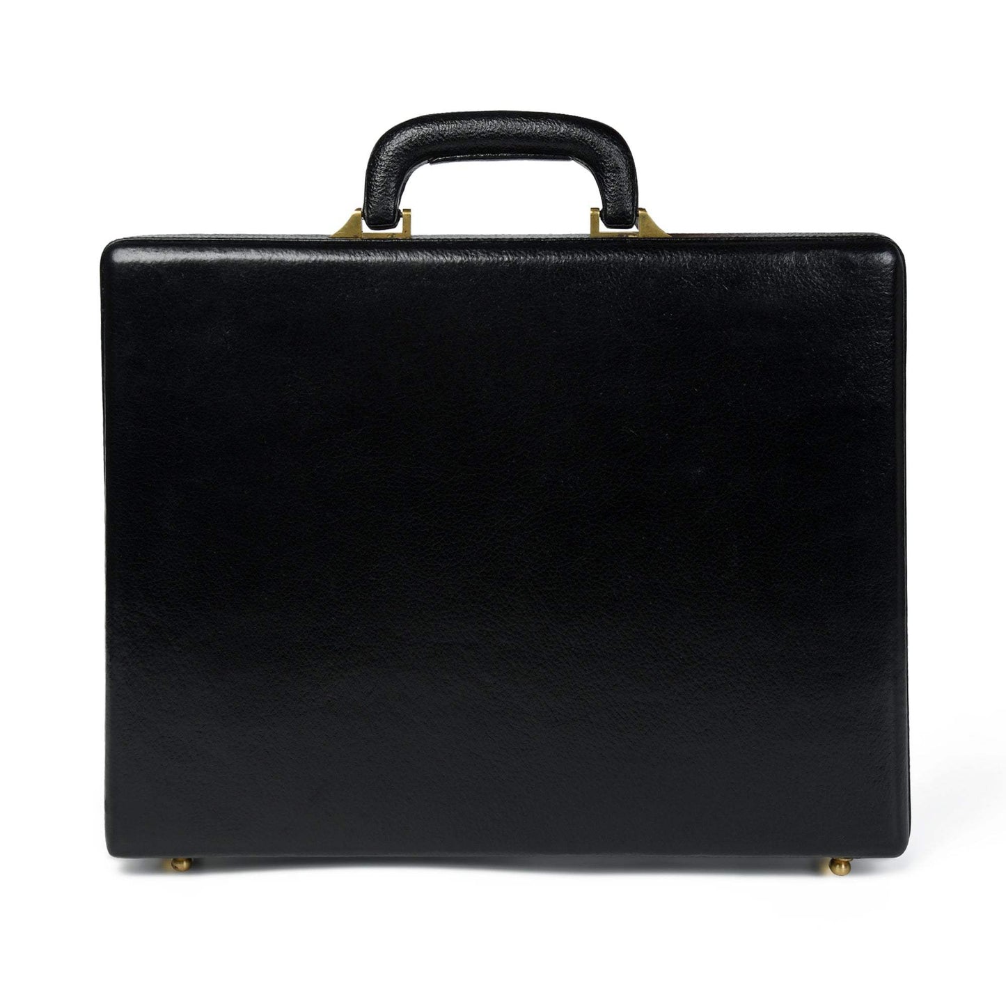 Black Office Suitcase Briefcase - Classy Leather Bags - Flyclothing LLC