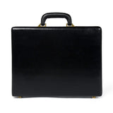 Black Office Suitcase Briefcase - Classy Leather Bags - Flyclothing LLC
