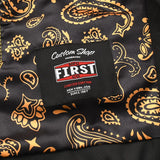 Kingsnake Men’s Motorcycle Leather Vest - First Manufacturing Company - Flyclothing LLC