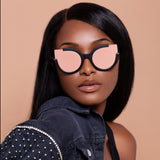 Chloe - Black - Rose Gold - TopFoxx - Flyclothing LLC