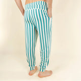 The Nantucket | Green Dock Stripe SleepDeep™ Men’s Pajama Joggers - Shinesty - Flyclothing LLC