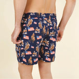 The Bootstraps & Chaps | Americana Cowboy Men’s Pajama Shorts - Shinesty - Flyclothing LLC