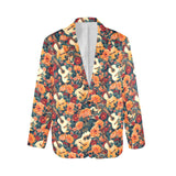 Baha Ranch Colores De Mexico Roses & Guitars Floral Blazer