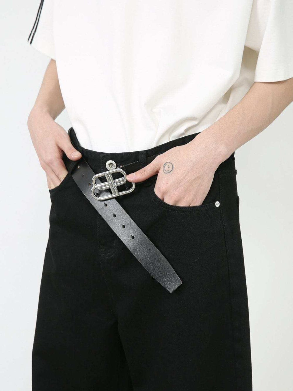 Men's Mid Rise Wide Leg Jeans - Trendsi - Flyclothing LLC