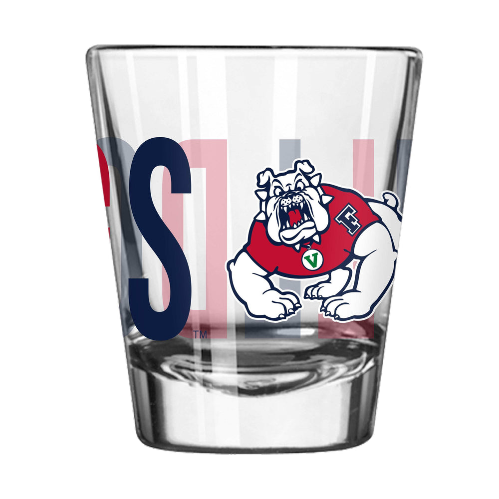 Fresno State 2oz Overtime Shot Glass - Logo Brands - Flyclothing LLC