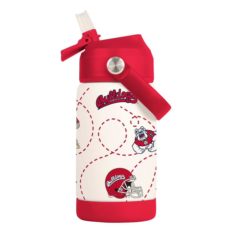 Fresno State 12oz Mascot SS Kids Bottle - Logo Brands - Flyclothing LLC