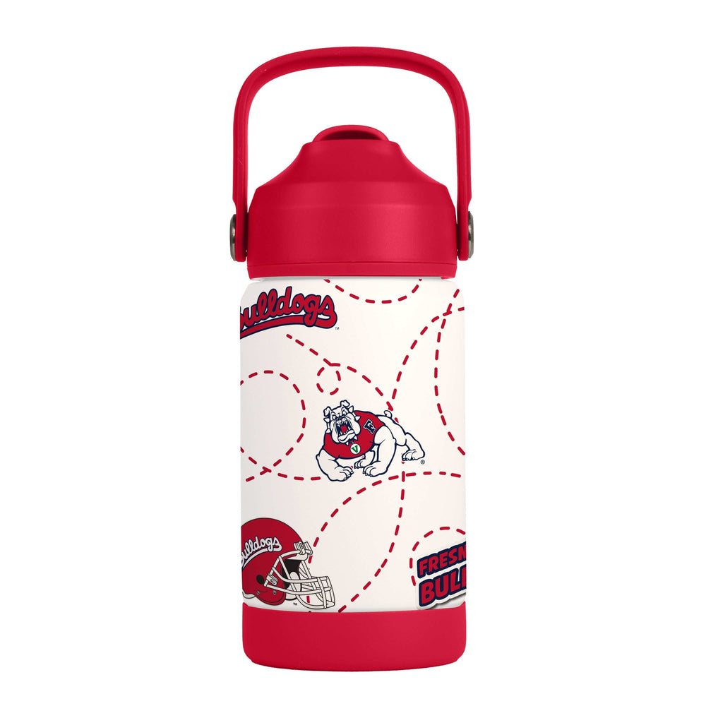 Fresno State 12oz Mascot SS Kids Bottle - Logo Brands - Flyclothing LLC