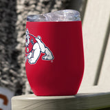 Fresno State 16oz Flipside Powder Coat Curved Bev