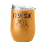 Fresno State 16oz Huddle Powder Coat Curved Bev