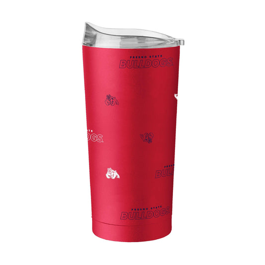 Fresno State 20oz Step And Repeat Powder Coat Tumbler - Logo Brands - Flyclothing LLC